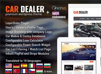 Car Dealership Automotive WordPress Theme – Responsive
