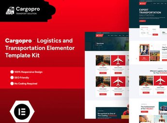 Cargopro – Logistics & Transportation Elementor Pro Template Kit