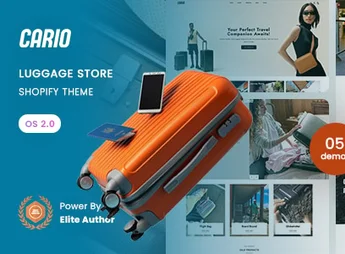 Cario – Luggage Store Shopify 2.0 Theme