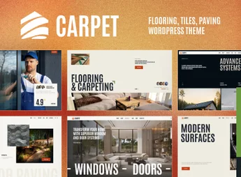 Carpet – Flooring, Tiles & Paving WordPress Theme
