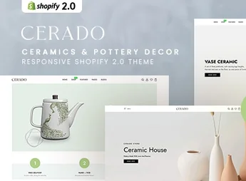 Cerado – Ceramics & Pottery Decor Responsive Shopify 2.0 Theme