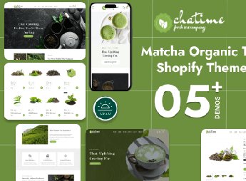 Chatime – Matcha & Organic Tea Store Shopify Theme