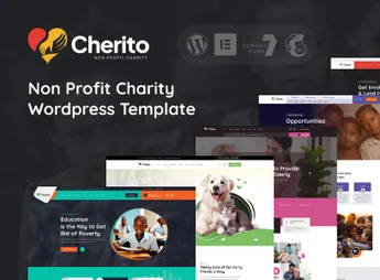 Cherito – Non Profit Charity WordPress Theme