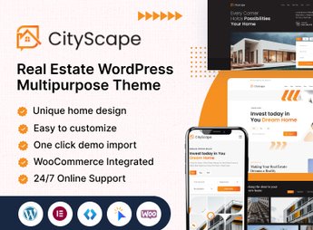 CityScape – Real Estate WordPress Theme