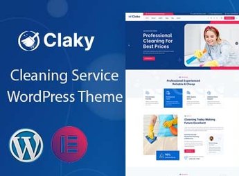 Claky – Cleaning Services WordPress Theme