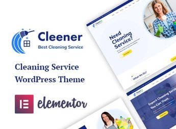 Cleener – Cleaning Services WordPress Theme