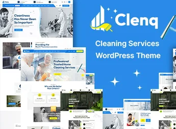 Clenq – Cleaning Services WordPress Theme