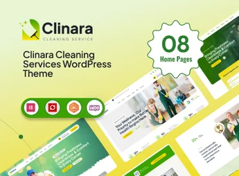 Clinara – Cleaning Services WordPress Theme