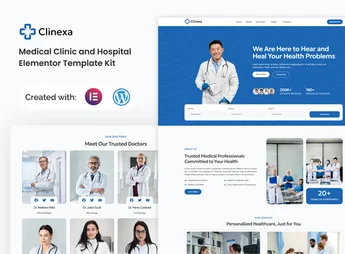 Clinexa – Medical Clinic & Hospital Elementor Template Kit
