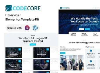 Codecore – IT Service Elementor Template Kit
