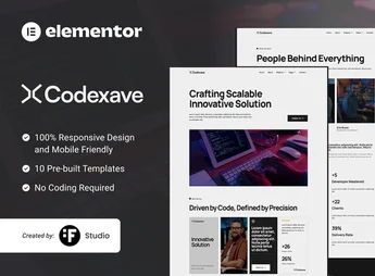 Codexave – Digital Solutions Elementor Template Kit