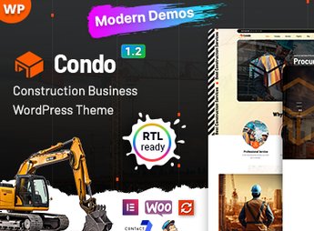 Condo – Construction WordPress Theme