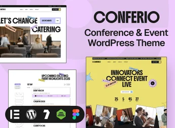 Conferio – Event Conference WordPress Theme