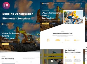 Constructa – Building & Construction Elementor Template Kit