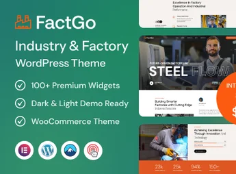 FactGo – Construction Factory & Industry WordPress Theme