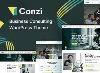 Conzi – Business Consulting WordPress Theme