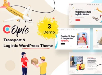 Copic – Transport & Logistics WordPress Theme