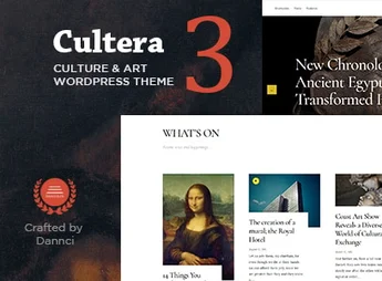 Cultera – Art & Culture WordPress Theme