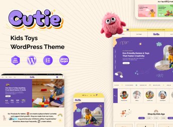 Cutie – Children School, Toys Store Theme