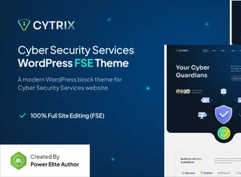 Cytrix – Cyber Security Services Gutenverse FSE WordPress Block Theme