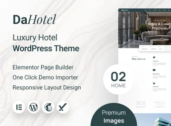 Dahotel – Luxury Hotel WordPress Theme