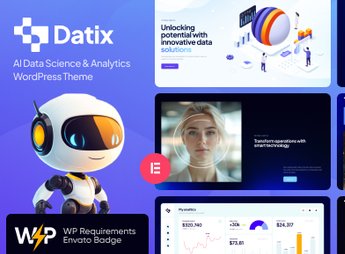 Datix – AI Data Science & Analytics WordPress Theme
