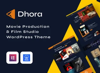 Dhora – Movie Production & Film Studio WordPress Theme