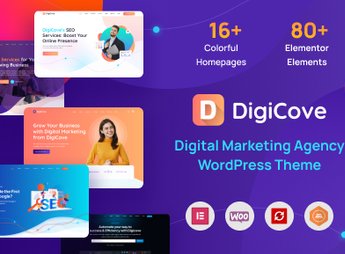 Digicove – Digital Marketing Agency WordPress Theme