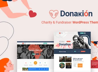 Donakion – Fundraising & Charity Foundation WordPress Theme + RTL