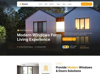 Doorvista – Door & Window Elementor Template Kit