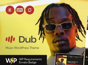 Dub – Music WordPress Theme