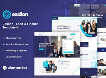 Easilon – Loan & Finance Template Kit