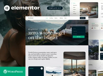 EcoHotel – Resort & Wellness Elementor Template Kit