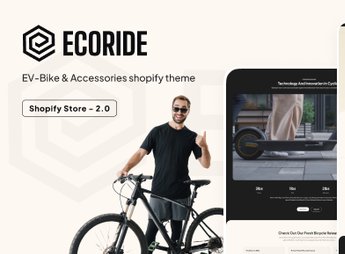 Ecoride | EV Bike Single Product Shopify Theme