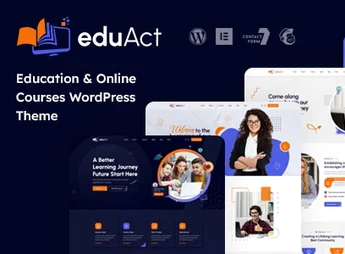 EduAct – Education & Courses WordPress Theme