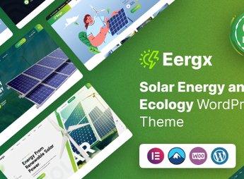 Eergx – Ecology & Solar Energy WordPress Theme