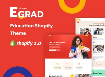 Egrad – Education Online Course Shopify Theme