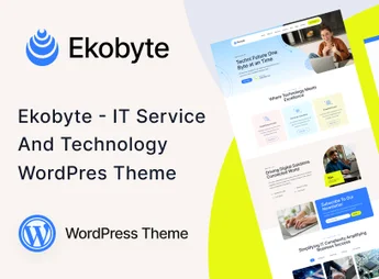 Ekobyte – IT Service & Technology WordPress Theme