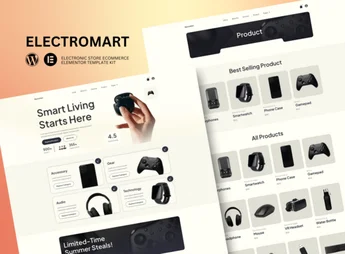 Electromart – E-Commerce Electronics Store Elementor Template Kit