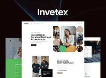Invetex | Business Consulting & Investments WordPress Theme + RTL