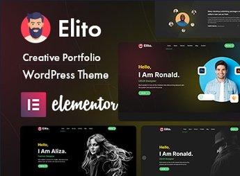 Elito – Creative Portfolio  WordPress Theme