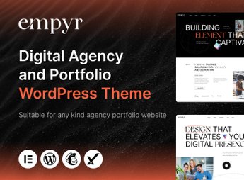 Empyr – Digital Agency & Portfolio WordPress Theme