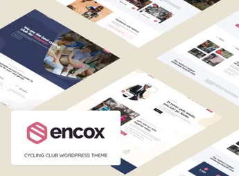 Encox – Responsive Cycling Club WordPress Theme
