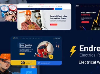 Endreox – Electrical Repair Service WordPress Theme