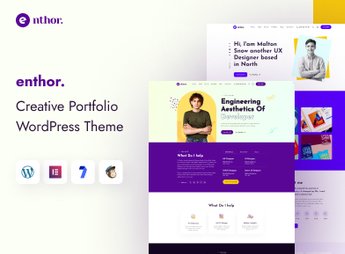 Enthor – Creative Portfolio WordPress Theme