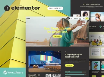 Evan – Life & Business Coach Elementor Pro Template Kit