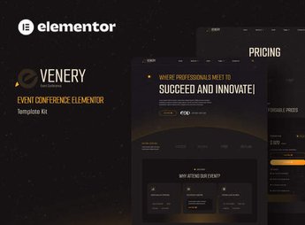 Evenery – Event Conference Elementor Template Kit