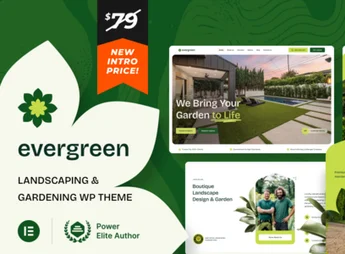 EverGreen – Landscaping Gardening WordPress Theme