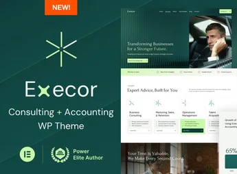 Execor – Accounting and Management Consulting WordPress Theme