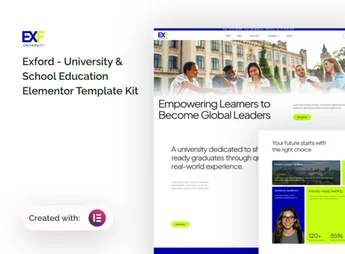 Exford – University & School Education Elementor Template Kit